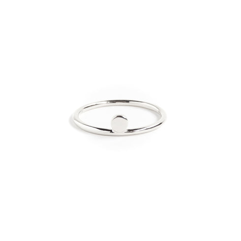 The Dot Ring in Silver